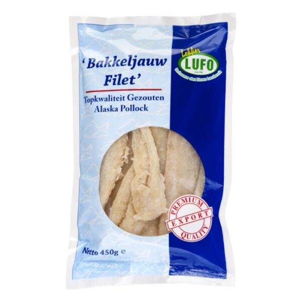 BAKKELIJAUW FILET 250G